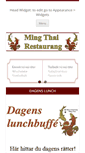 Mobile Screenshot of mingthai.se